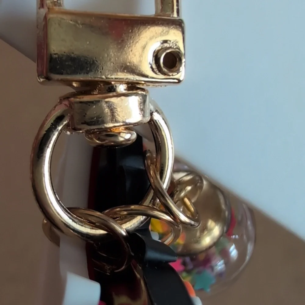 Colorful Owl and Butterfly Charm & Zipper Pull